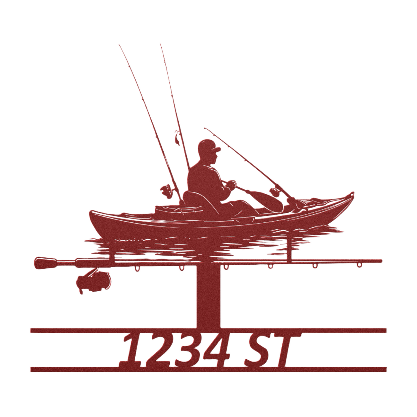 Kayak_street_sign_metal_signs_Red_Transparent_Mockup.png