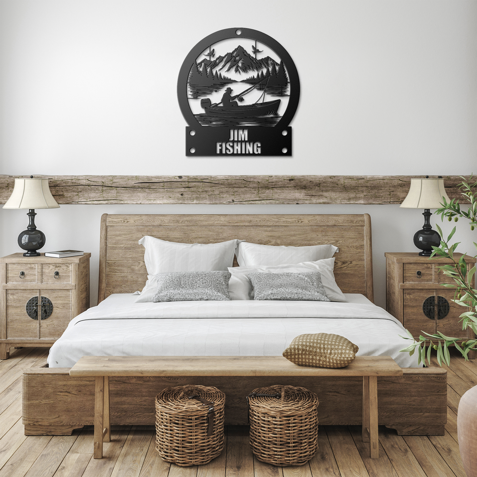Custom_Fishing_Metal_Sign_Outdoor_Fishi_Black_Farmhouse_Bedroom_Mockup.png