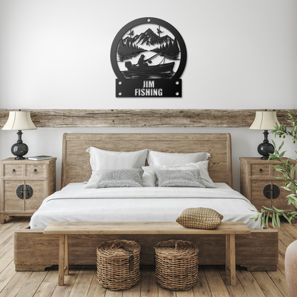 Custom_Fishing_Metal_Sign_Outdoor_Fishi_Black_Farmhouse_Bedroom_Mockup.png