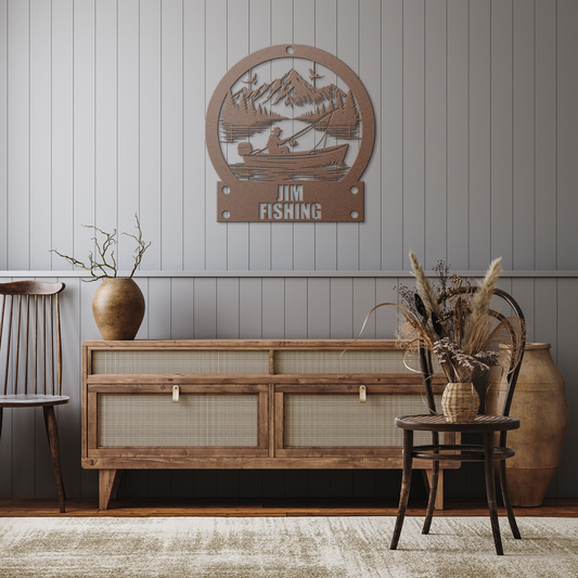 Custom_Fishing_Metal_Sign_Outdoor_Fishi_Copper_Rustic_Hallway_Mockup.png