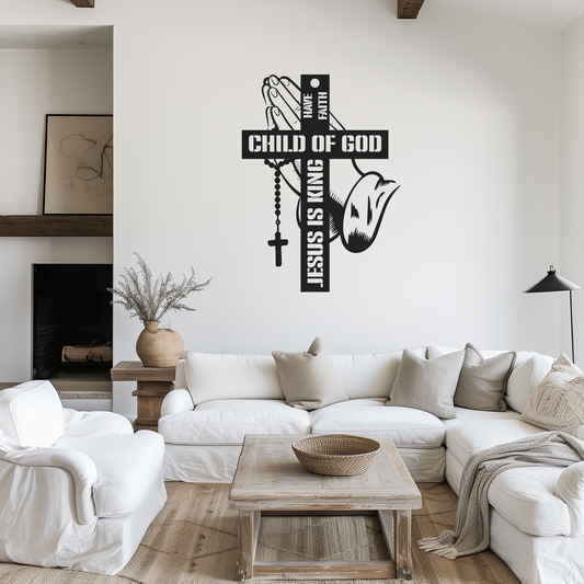 Christianity Metal Sign (Have faith)